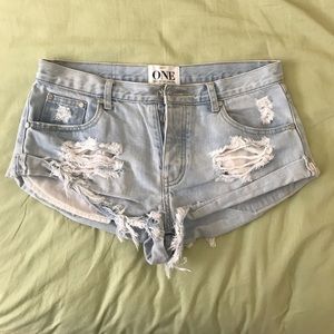 One Teaspoon Bandits Shorts